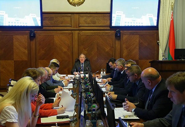 Заседание Комиссии по делам несовершеннолетних при Совете Министров