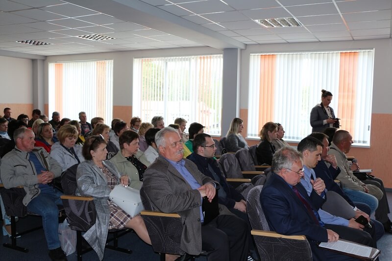 Встреча с трудовым коллективом ОАО «Слонимский картонно-бумажный завод «Альбертин»