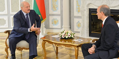 Александр Лукашенко и Рикардо Менендес
