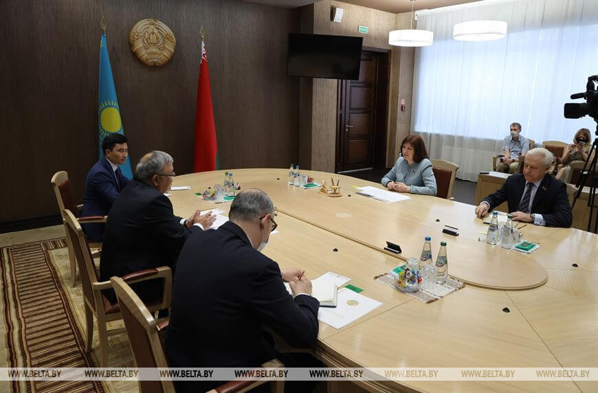 Наталья Кочанова и Аскар Бейсенбаев