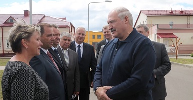 Александр Лукашенко совершил рабочий визит в Витебскую область