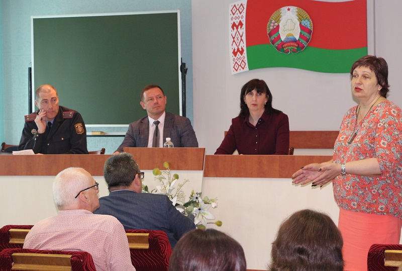 Встреча Гродненской областной группы по правовому просвещению граждан с трудовым коллективом КУП «Гроднооблдорстрой»