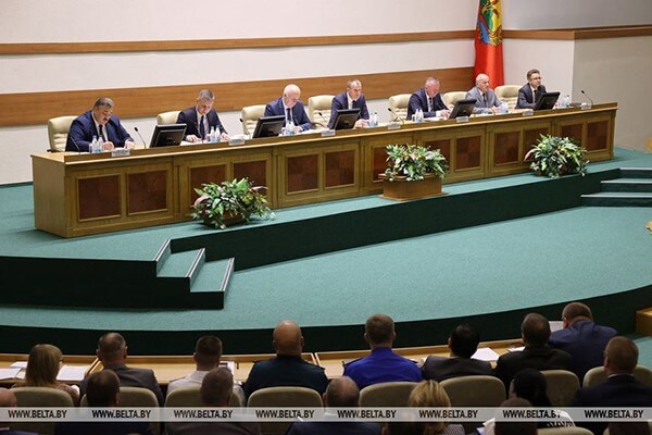 Подведение итогов социально-экономического развития и исполнения бюджета Могилевской области за первое полугодие 2022 года
