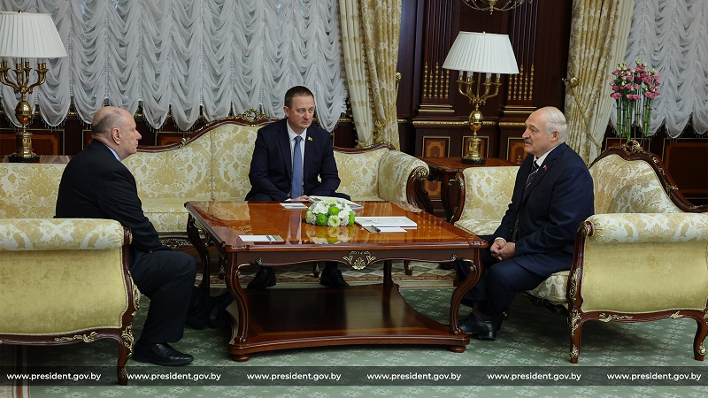 Встреча Александра Лукашенко с Владимиром Потаниным