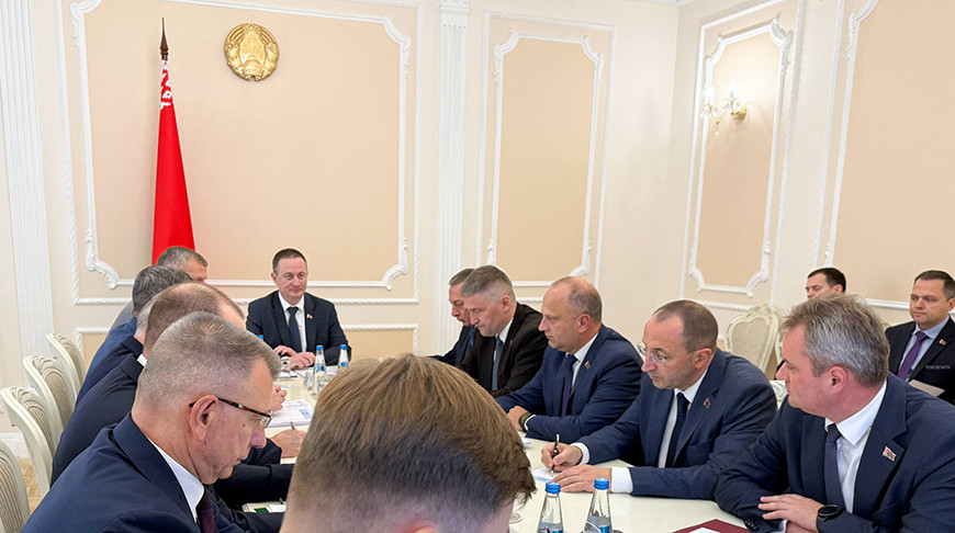 Совещание в Правительстве Беларуси