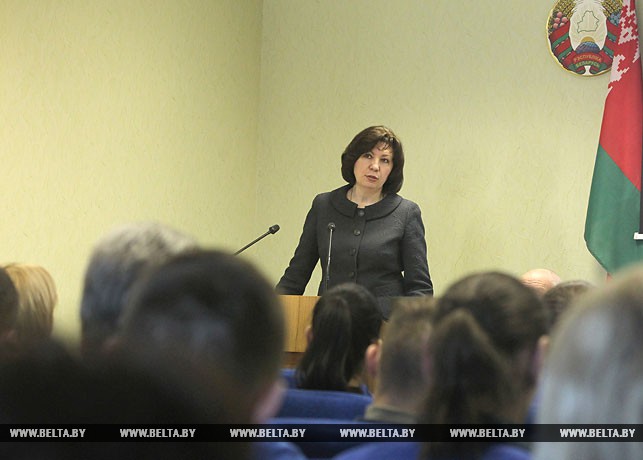 Наталья Кочанова посетила ОАО «Слуцкий сахарорафинадный комбинат»