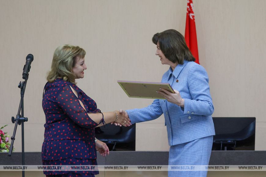 Во время мероприятия к 105-летию Белстата