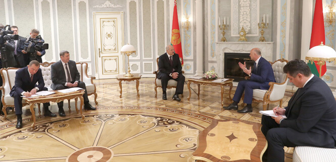 Президент Республики Беларусь провел переговоры с Премьер-министром Молдовы Павлом Филипом