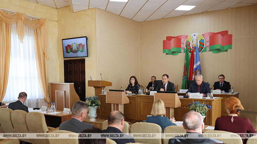 Роман Головченко принял участие в совещании в Полоцком райисполкоме